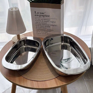 Khay inox 304 size 33,5cm /40cm