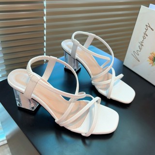 Giày cao gót nữ 5Cm & 7Cm Giày dây đan chéo thanh lịch Xưởng Giày Pandor SandaldayXX