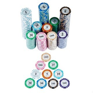 Chip poker có số dòng Vương niệm + Las Vegas chất nhựa Cao Cấp ZX