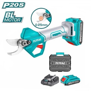 Máy cắt cành cắt tối đa 25mm, máy dùng pin 20v total tssli202581 - đã bao gồm pin và sạc