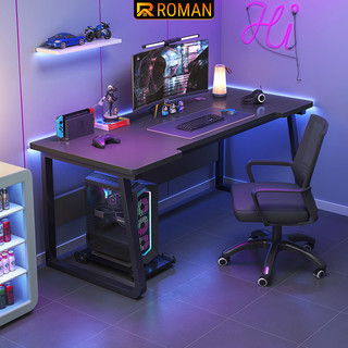 Bàn gaming cao cấp, bàn học  kiểu dáng hiện đại 2 màu thương hiệu Roman - RM95