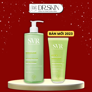 Gel rửa mặt SVR Sebiaclear Gel Moussant dành cho da dầu mụn 200/400 ml