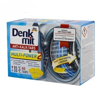 Viên tẩy lồng giặt máy giặt Denkmit Đức( hộp 60 viên )