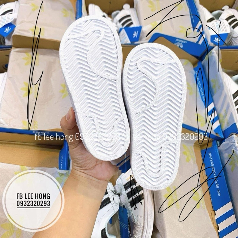 Giầy 3 sọc supper cho bé