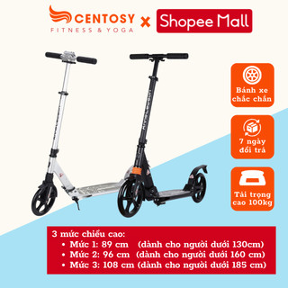 Xe trượt scooter người lớn als a5s, phanh an toàn, khung chắc chắn