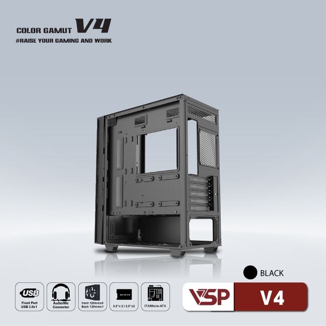 Vỏ Case Máy Tính VSP V4