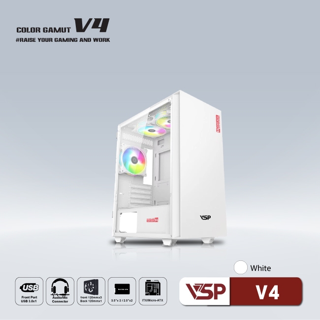 Vỏ Case Máy Tính VSP V4