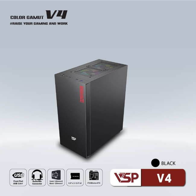 Vỏ Case Máy Tính VSP V4