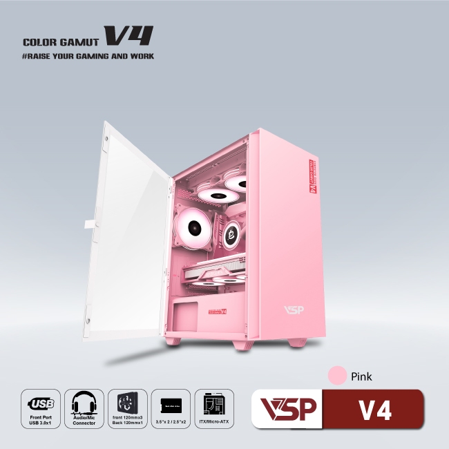 Vỏ Case Máy Tính VSP V4