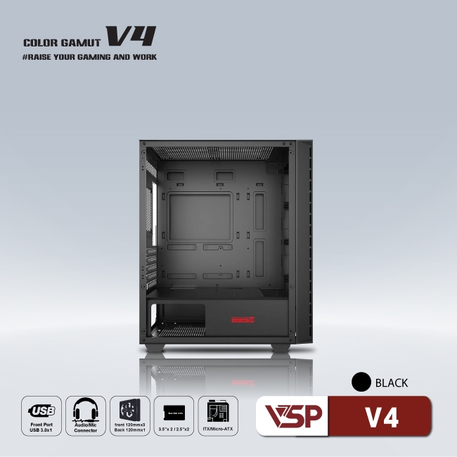 Vỏ Case Máy Tính VSP V4
