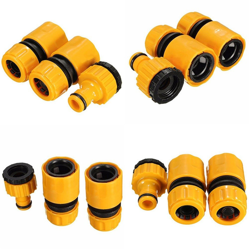 3 đầu nối ống nước chất liệu nhựa tiện dụng