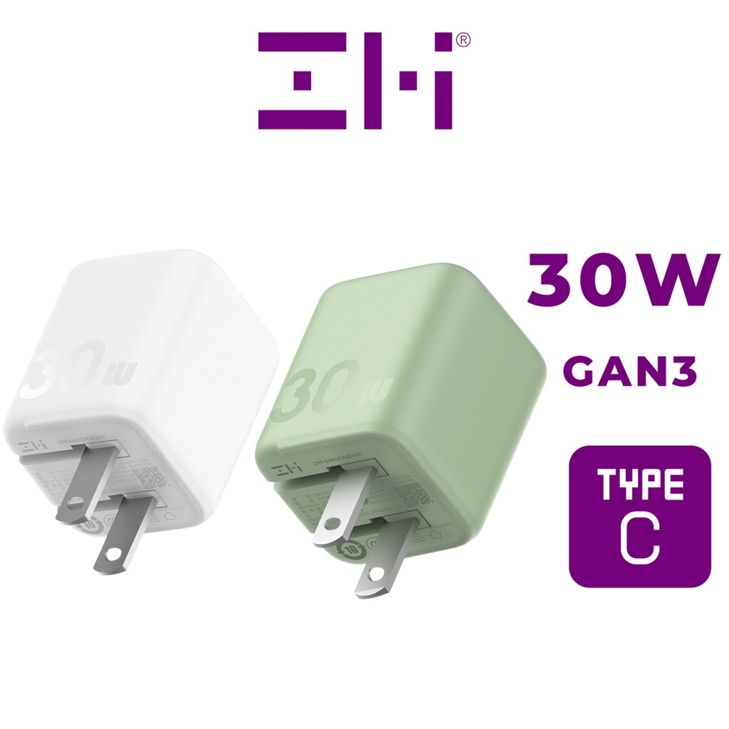 [Quà tặng 25.12] Củ sạc nhanh 30W Zmi HA719 Trắng