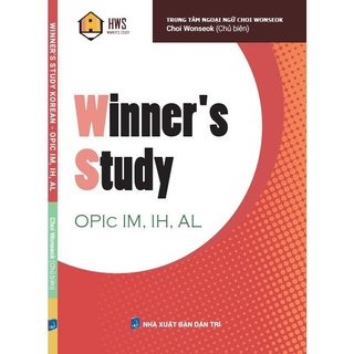 Sách luyện thi opic - winner's study opic im ih al