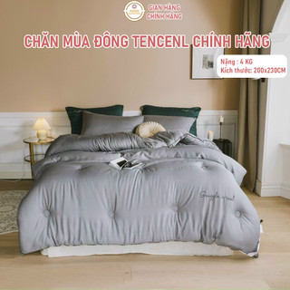 Chăn Đông Tencel Chất Lượng Chính Hãng, Chăn Mùa Đông Siêu Ấm Cao Cấp Hàng Loại 1 Bảo Vệ ấm Áp Cho Gia Đình Bạn