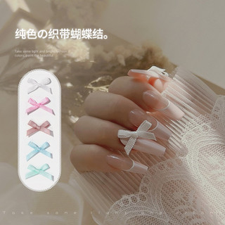 Charm nơ kim loại - nơ ruy băng , set 10 cái