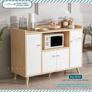Kệ để đồ nhà bếp gỗ đẹp Nội Thất Tiết Kiệm 2524