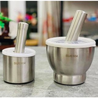 Bộ chày cối inox 304 cao cấp