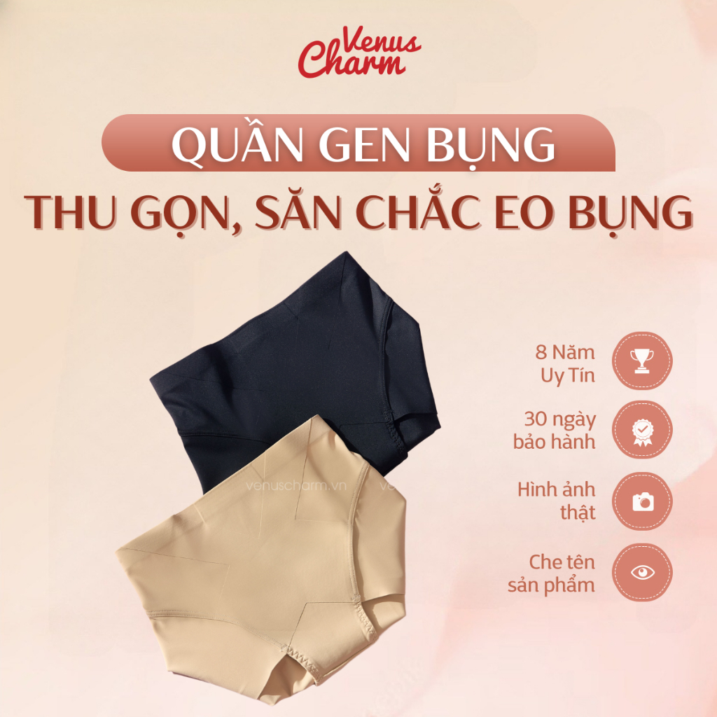 Quần gen bụng thu gọn săn chắc bụng vòng eo Venus Charm 09822