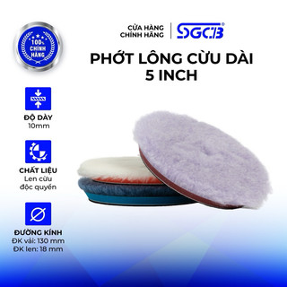Phớt lông cừu dài 5 inch sgcb