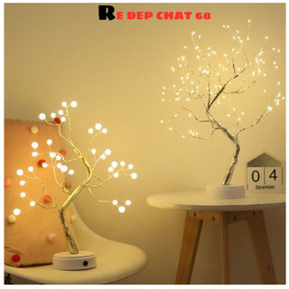 Đèn trang trí phong ngủ, đèn ngủ hình cây cao cấp, đèn cây phòng ngủ
