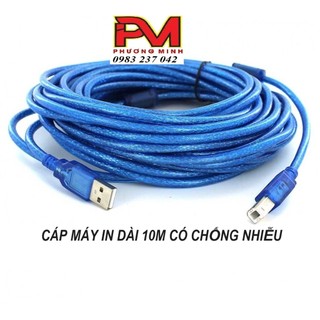 Dây Máy In dài 10m (Dây kết nối máy tính với máy in)