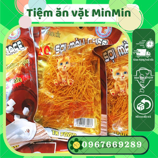Snack sợi màu cafe cay cay