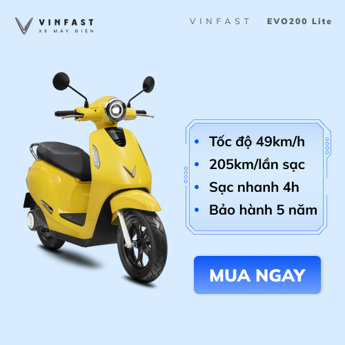 Xe máy điện VinFast EVO 200 Lite ( Thuê Pin )