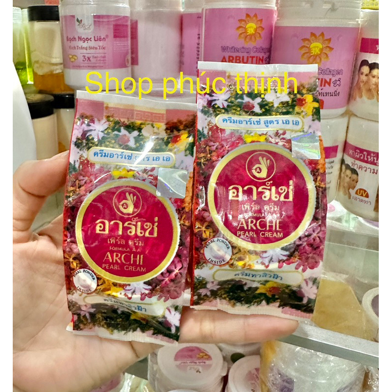 (CHUẨN THÁI LAN) lẻ 1 hủ kem Ac thái dưỡng trắng da thái lan hủ 3g