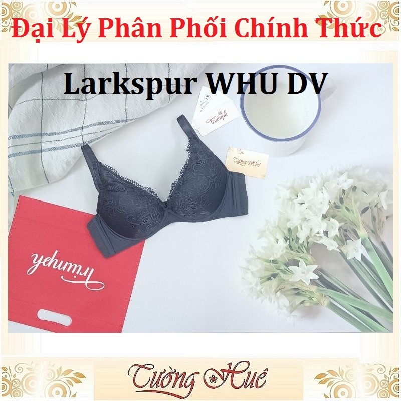 Áo lót nữ Triumph Simply Style Larkspur WHU DV nâng ren xẻ V sâu.