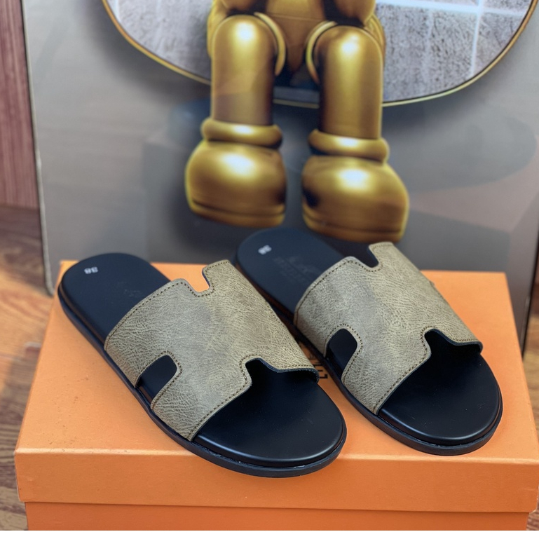 Dép Hm Nam Hàng Cao Cấp Dép Quai Ngang Hm Da Sịn Đế Cao Su Chống Trơn Trợt Hàng HOT trend 2022