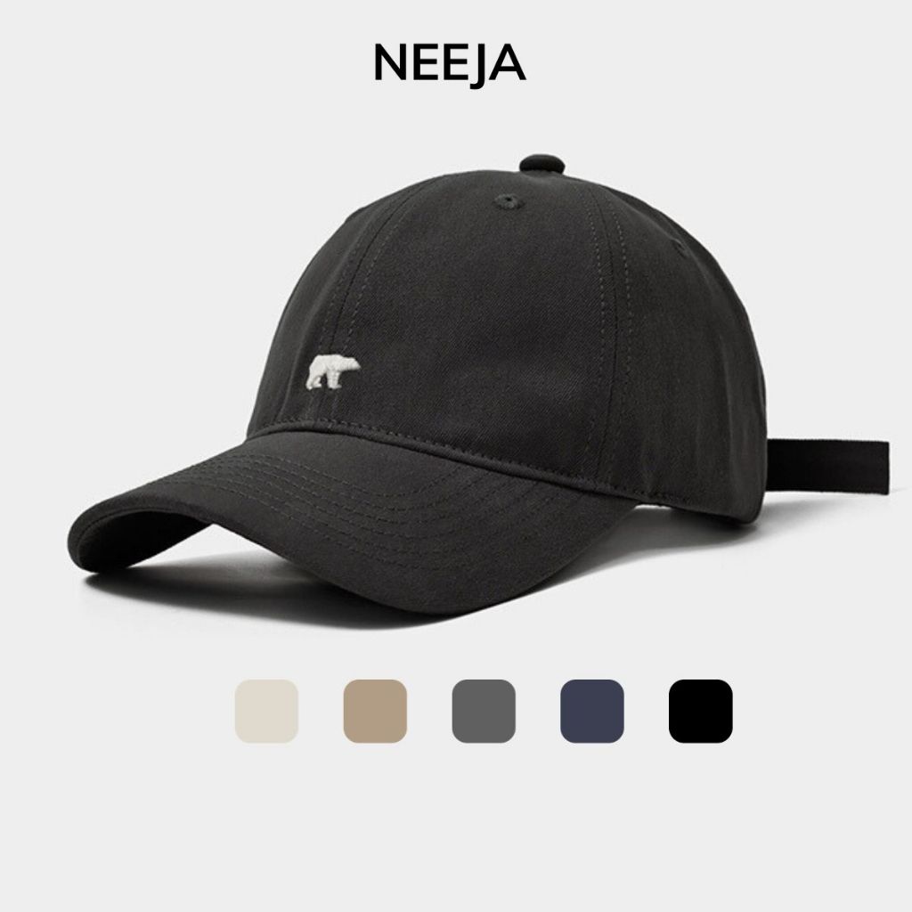Mũ lưỡi trai NEEJA chống tia UV chất liệu cotton kháng khuẩn kháng mùi