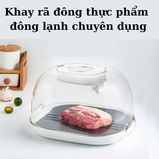 Máy rã đông thực phẩm chuyên dụng, khay làm tan băng thực phẩm đông lạnh cao cấp
