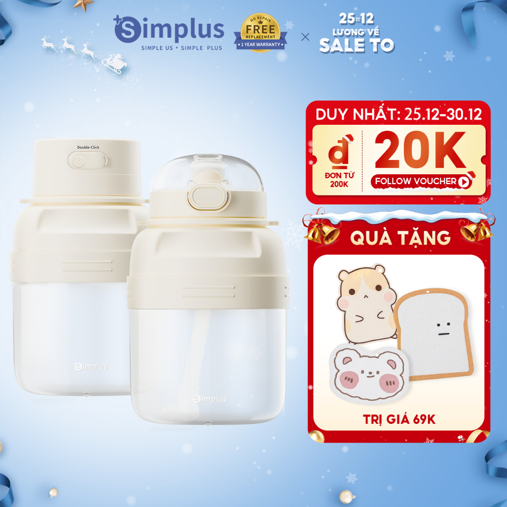 Máy ép trái cây Simplus Dung tích lớn 1000ml ZZJH007 - Bảo Hành 1 Năm 1 Đổi 1