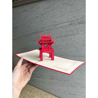 Thiệp 3D hình Văn Miếu Hà Nội