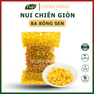 Nui chiên giòn ba bông sen