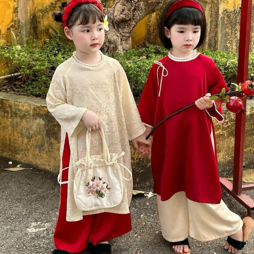 Túi gấm dây rút may mắn đầu năm chất vải mềm mịn cao cấp đeo lễ tết hàng quảng châu hcom1024