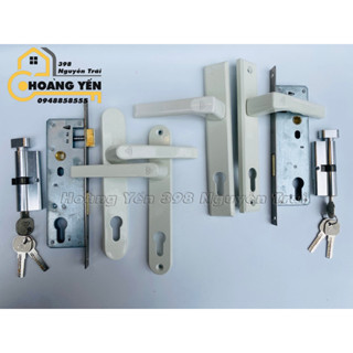 Khoá cửa nhựa GQ Khóa tay gạt lắp cửa nhôm hệ cửa nhựa lõi thép cửa sắt hộp Thân khóa ruột khóa cửa