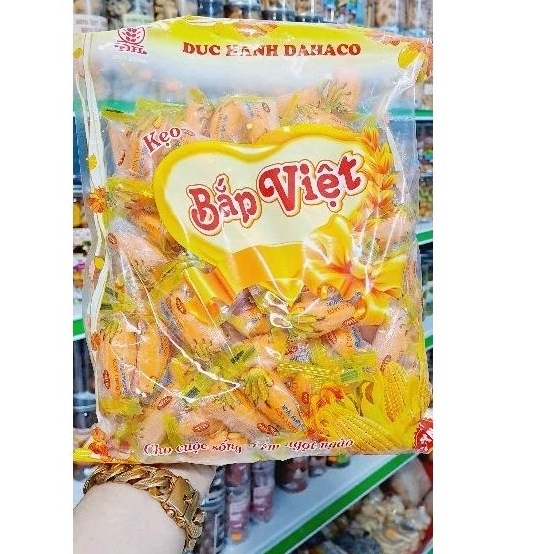 kẹo dẻo bắp truyền thống ( bịt 1 kg) dẻo thơm đậm vị