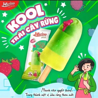 10 cây kem merino trái cây rừng xốt dâu