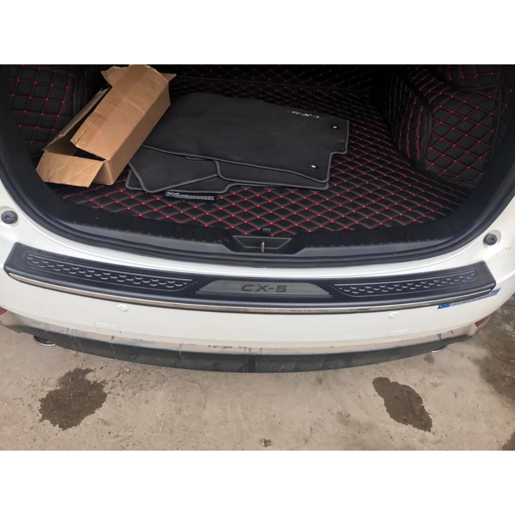 chống trầy cốp Mazda CX5, nẹp cốp sau Mazda CX5 2018 2019 2020 2021 2022 2023 2024 2025