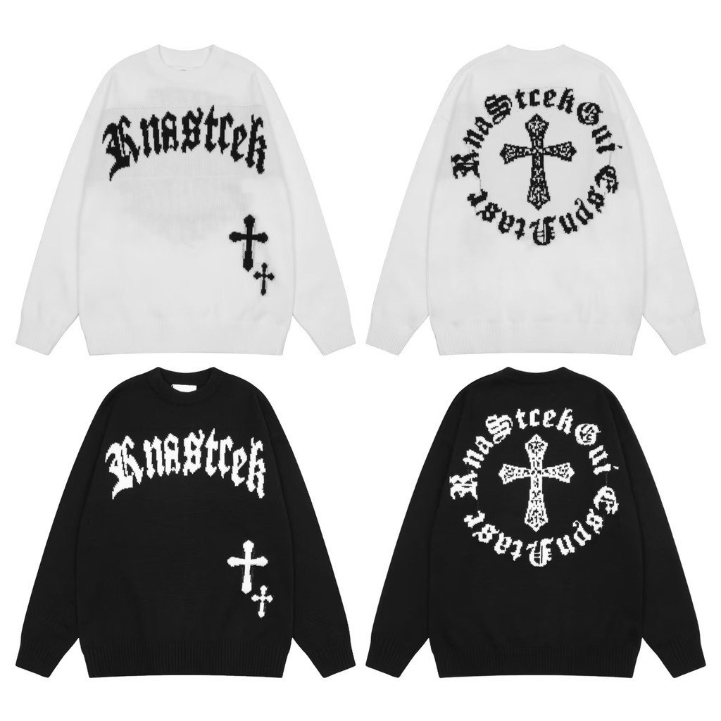 Áo Sweater Chorm Nam Nữ Unisex, Áo Nir Form Rộng Hai Lớp Phong Cách Hàn Quốc Cbmhouse