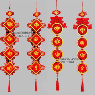 Cặp dây treo tết,cặp câu đối 1,1m ,khánh , liễn trang trí TẾT