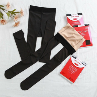 [Gu04] Quần tất 3D lót nỉ mỏng xuất Nhật siêu đẹp siêu dai Gu 2 da (2 lớp)