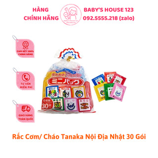 GIA VỊ RẮC CƠM/CHÁO TANAKA 6 VỊ (10m+)