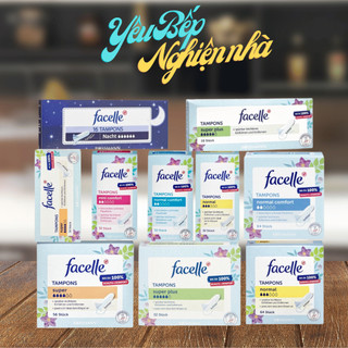 Băng vệ sinh Tampon Facelle đầy đủ size