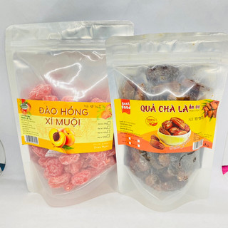500g chà là sấy dẻo/ đào hồng xí muội mứt kiwi chuối sấy dẻo