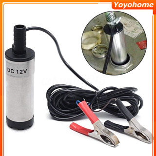 Máy Bơm Nước Chìm Mini 12V 24V 38Mm 51Mm Máy Bơm Diesel Di Động Nhỏ Dầu Diesel Mini Chìm Nước Xe