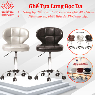 Ghế tựa lưng cao cấp nâng hạ xoay 360 độ