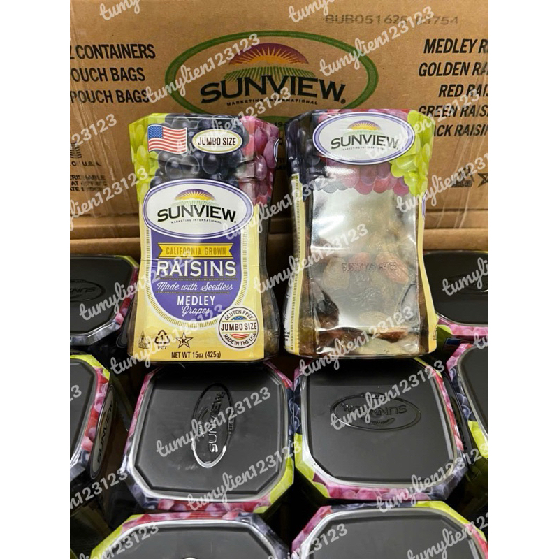 Nho khô Sunview Raisins - 425gr