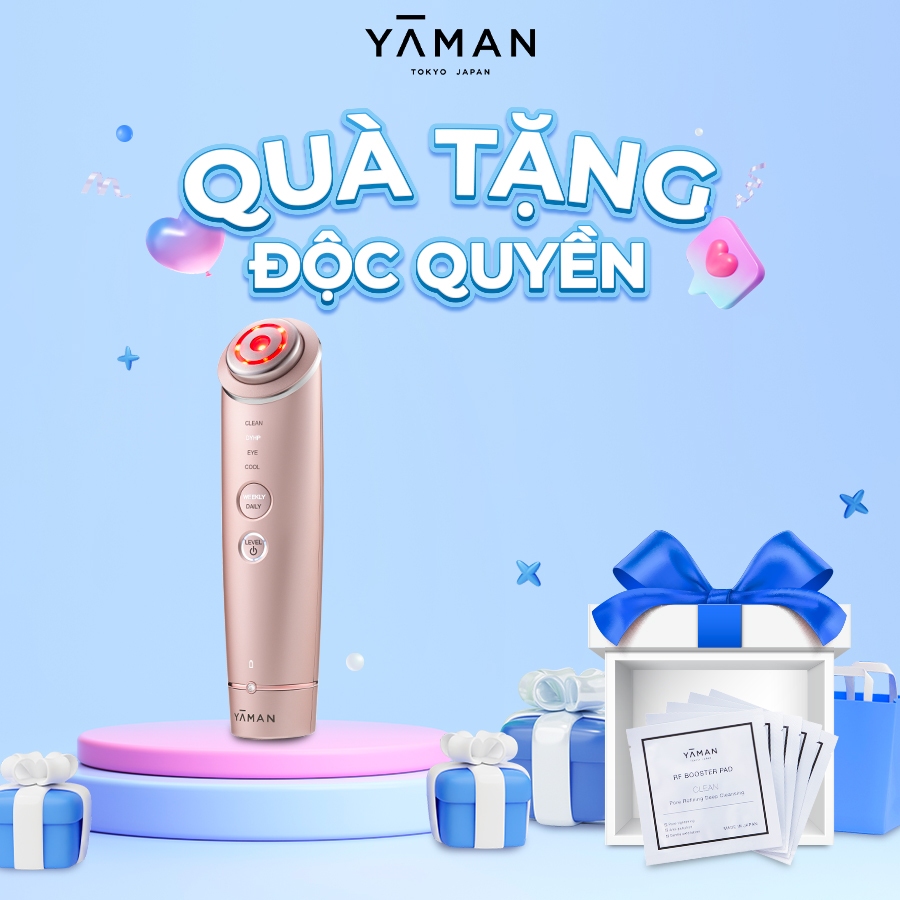 Máy chăm sóc da mặt, Đẩy tinh chất, Massage Mặt Chống Lão Hóa Yaman Photo PLUS Shiny M18